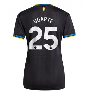 Manchester United Manuel Ugarte #25 Replica Third Stadium Shirt for Women 2025-26 Short Sleeve